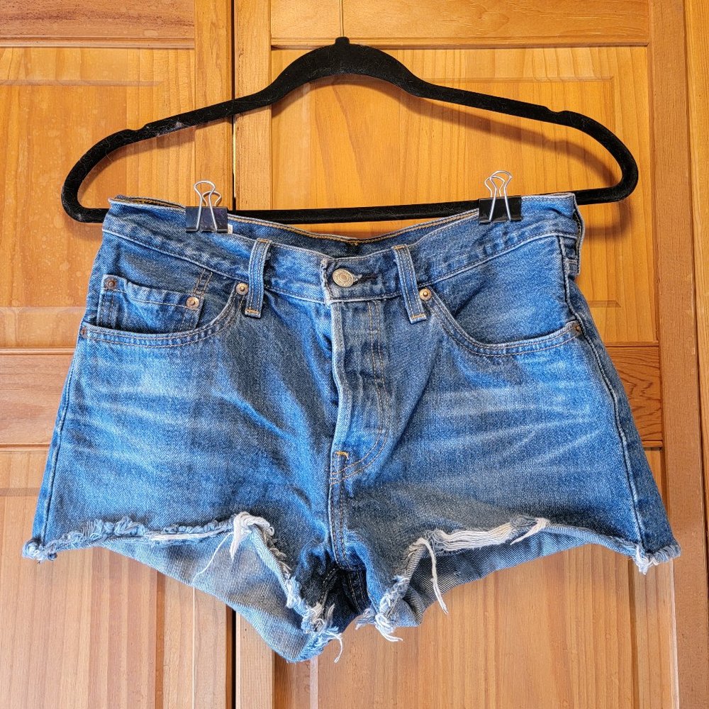 Levi's 501 Denim Shorts, 27